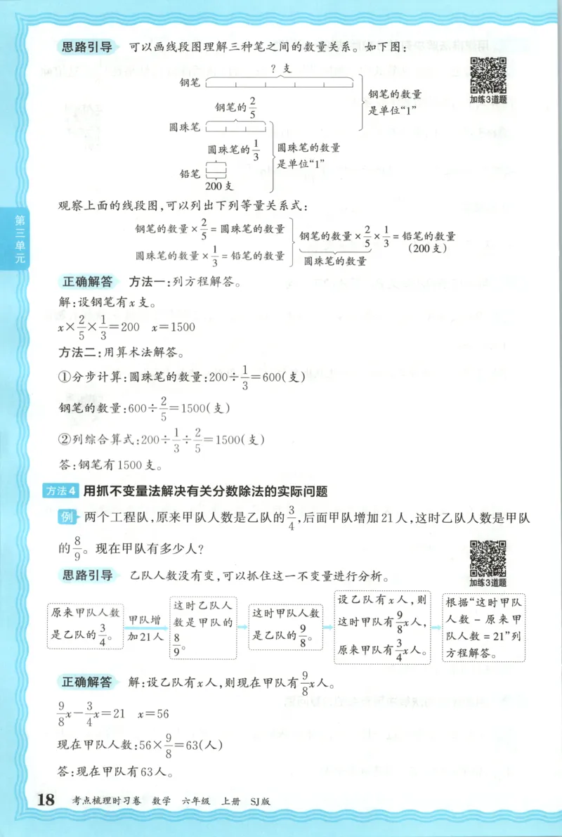 补缺手册_25秋小学语数英习题试卷_数学_苏教版_数学《王朝霞考点梳理时习卷》苏教25秋(1)_考点梳理时习卷数学SJ6上