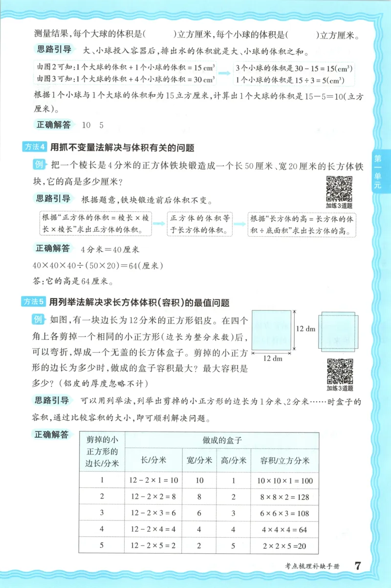 补缺手册_25秋小学语数英习题试卷_数学_苏教版_数学《王朝霞考点梳理时习卷》苏教25秋(1)_考点梳理时习卷数学SJ6上