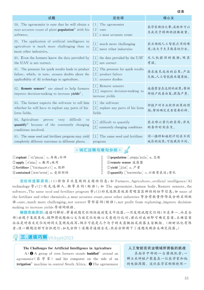 2020.12英语六级长篇阅读解析第1套_六级_六级长篇阅读_六级长篇阅读解析