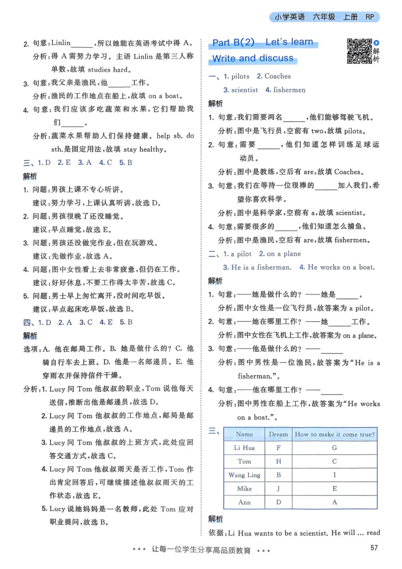 六年级英语上册人教PEP版25秋《53天天练》答案_25秋小学语数英习题试卷_英语_人教版_1-6年级英语上册人教PEP版25秋《53天天练》_六年级英语上册人教PEP版25秋《53天天练》