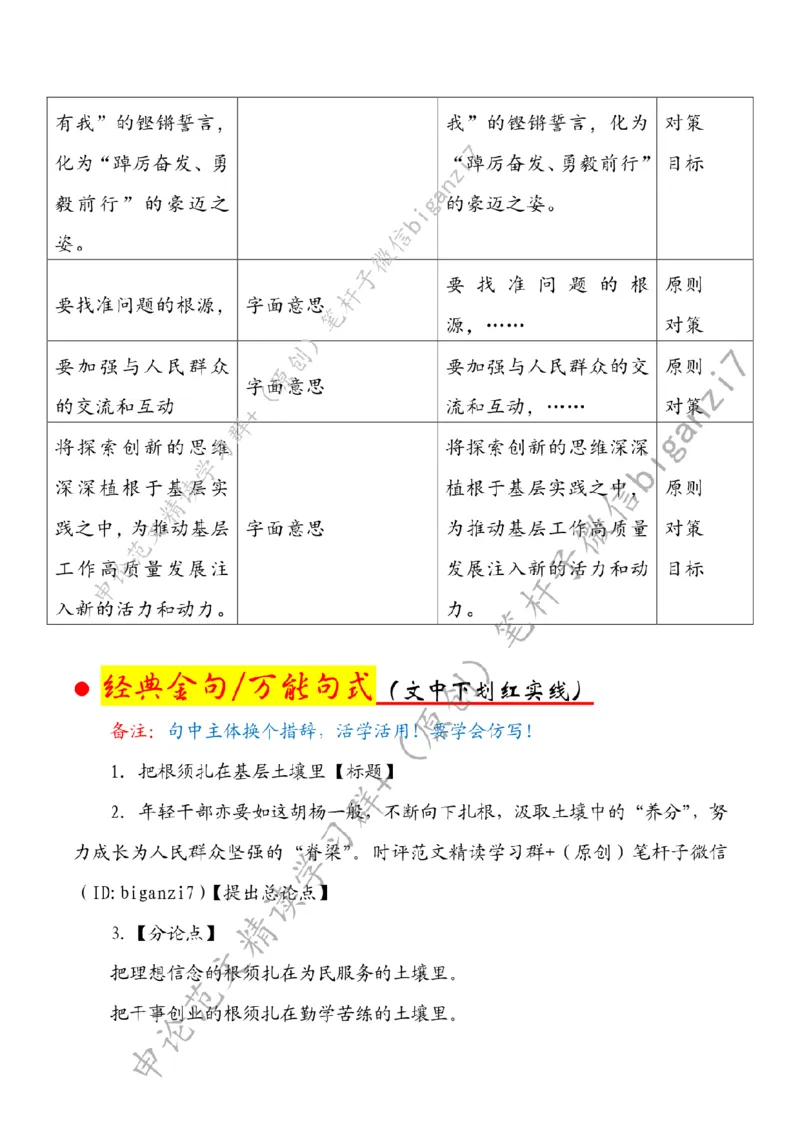 1106---标注白-把根须扎在基层土壤里_2026考公资料_（57）申论材料_00、笔杆子晨读材料_2024笔杆子晨读_笔杆子11月时政_11月6日