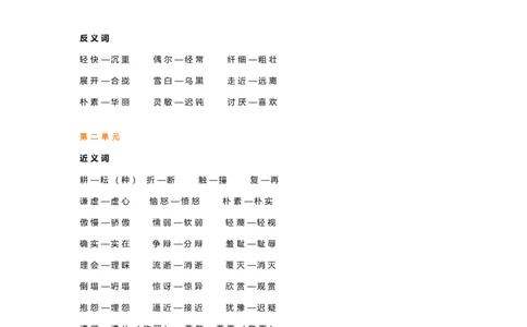 语文3年级下册近义词反义词汇总_三年级上下册资料_小学三年级学习资料-25年更新版_3-02、小学三年级语文下册_3-2-1、学习资料、复习、知识点、归纳汇总_语文-知识汇总