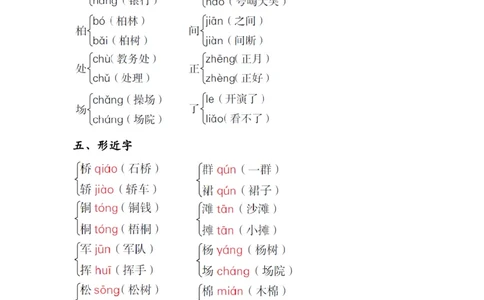 部编版二年级语文上册第二单元知识要点_二年级上下册资料_小学二年级学习资料-25年更新版_2-01、小学二年级语文上册_2-1-1、复习、知识点、归纳汇总