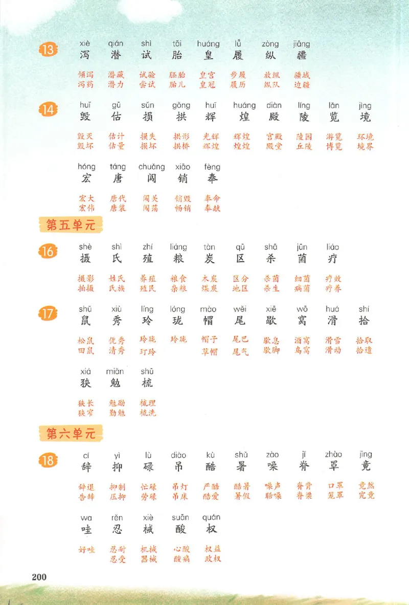 预习笔记五年级_25秋《一本预习笔记》语数外，人教，北师1-6上_25秋《一本预习笔记》语文1-6_五年级预习笔记语文