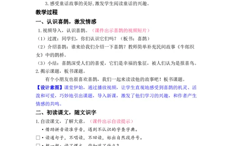 课文9.枫树上的喜鹊_二年级上下册资料_小学二年级学习资料-25年更新版_2-02、小学二年级语文下册_2-2-3、课件、讲义、教案_《名师教案》语文二年级下册（2022春）_第四单元