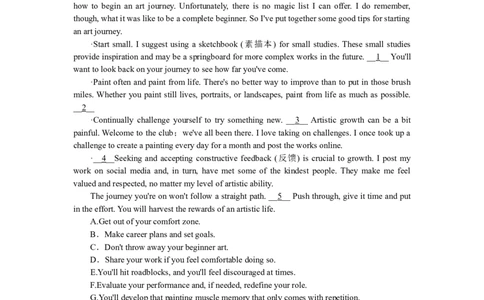 练习38_2025高中教辅（后续还会更新新习题试卷）_2025高中全科《微专题&middot;小练习》_2025高中全科《微专题小练习》_2025版&middot;微专题小练习&middot;英语