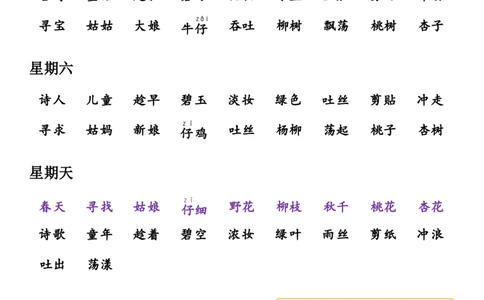 （二下）读背作业1_二年级上下册资料_小学二年级学习资料-25年更新版_2-02、小学二年级语文下册_2-2-1、复习、知识点、归纳汇总_二下周末读背作业（全册）
