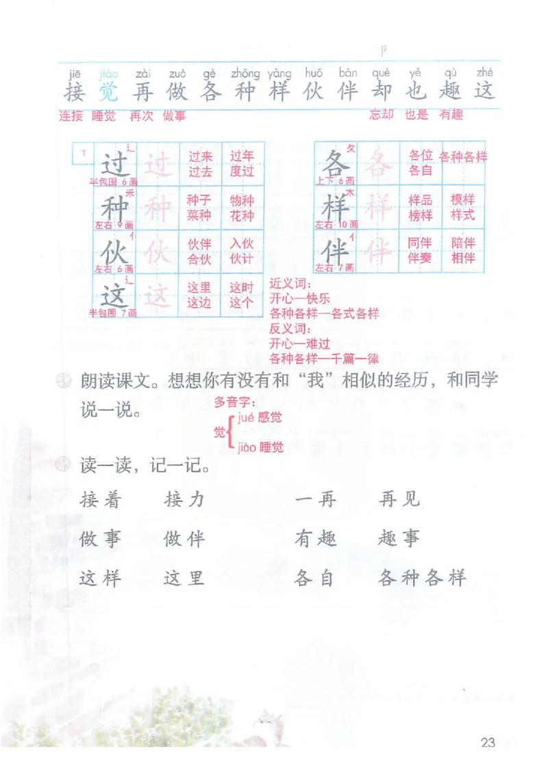 课堂笔记部编版语文一年级下册课堂笔记（无水印）_一年级上下册资料_小学一年级学习资料-25年更新版_1-02、小学一年级语文下册_3-6-2-1、复习、知识点、归纳汇总_部编（人教）版
