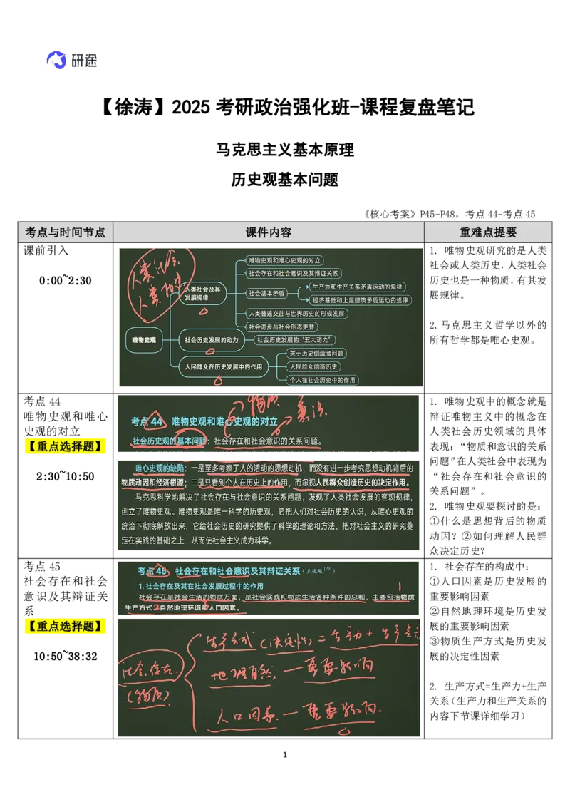 13.马原-13历史观基本问题-复盘笔记_2026考公资料_（49）政治理论合集_政治理论合集_2025考研政治_01.徐涛曲艺_03.强化阶段_01.马原_笔记