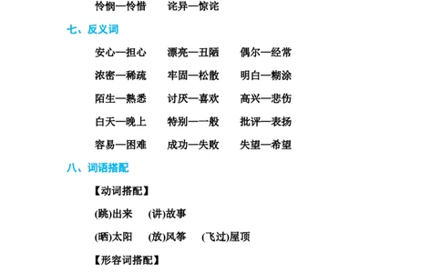 部编新人教版三年级上册必背基础知识-第四单元基础知识必记_三年级上下册资料_小学三年级学习资料-25年更新版_3-01、小学三年级语文上册_3-1-1、复习、知识点、归纳汇总