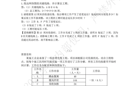 2025年4月11日网络图工期延误专项测试-带答案_2026年一级建造师_2026年一建通信_2025年一建通信SVIP_02-基础精讲✿高端面授✿深度强化_06-通信《全系VIP班》川杨SMR推荐