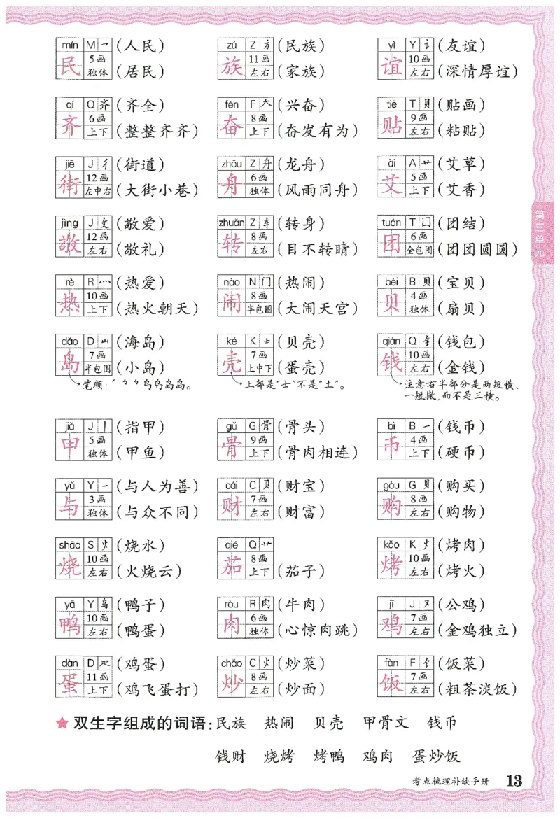 考点梳理时习卷语文二年级下补缺手册_二年级上下册资料_53黄冈多个品牌系列资料_英语