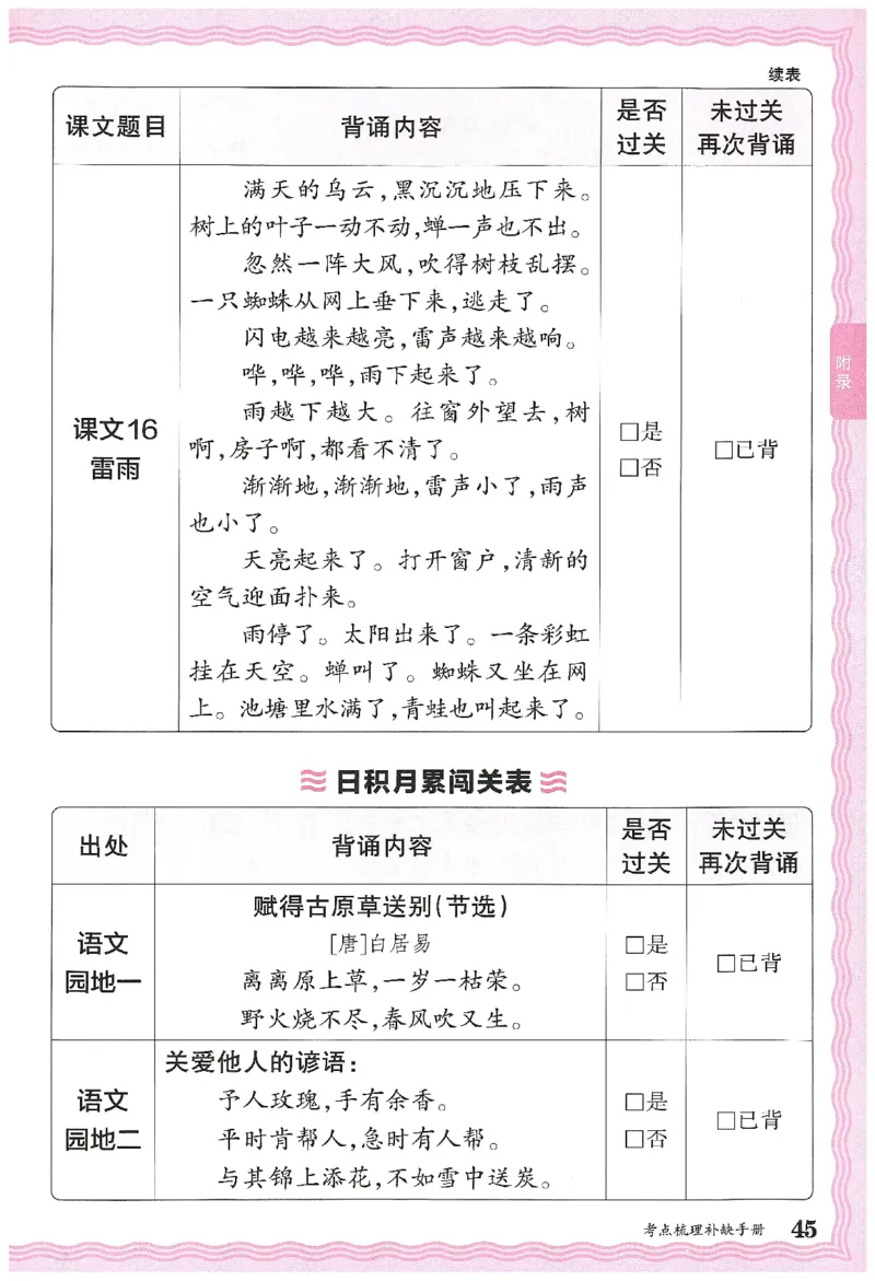 考点梳理时习卷语文二年级下补缺手册_二年级上下册资料_53黄冈多个品牌系列资料_英语