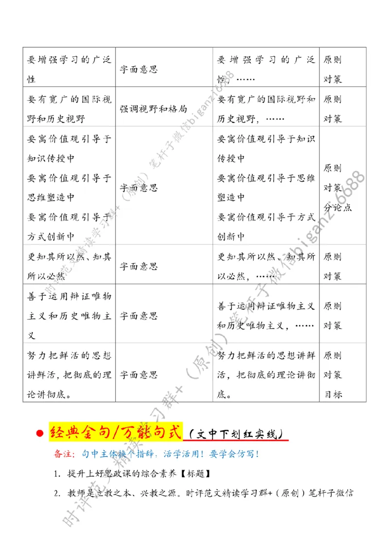 0607---标注白-提升上好思政课的综合素养_2026考公资料_（57）申论材料_00、笔杆子晨读材料_2024笔杆子晨读_笔杆子6月时政_0607提升上好思政课的综合素养