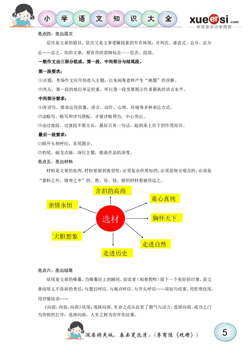 高分作文亮点点拨_小学生作文专项名师课合集16套小学~视频+PDF_025.小学语文知识大全&mdash;&mdash;小学写作技巧宝典班_第5讲小学写作技巧宝典班之高分作文亮点点拨