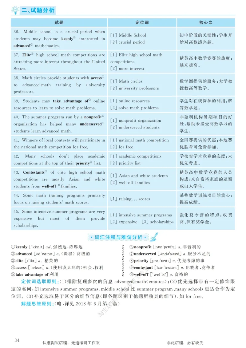 2017.06英语六级长篇阅读解析第2套_六级_六级长篇阅读_六级长篇阅读解析