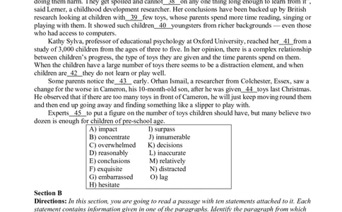 2013年6月六级阅读真题（三）_六级_六级仔细阅读_六级阅读（2010-2014）_2013.06六级