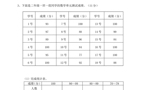 青岛版六年制小学数学二年级下册质量检测试题-(配答案)_二年级上下册资料_小学二年级学习资料-25年更新版_2-04、小学二年级数学下册_2-4-2、练习题、作业、试题、试卷_青岛版63