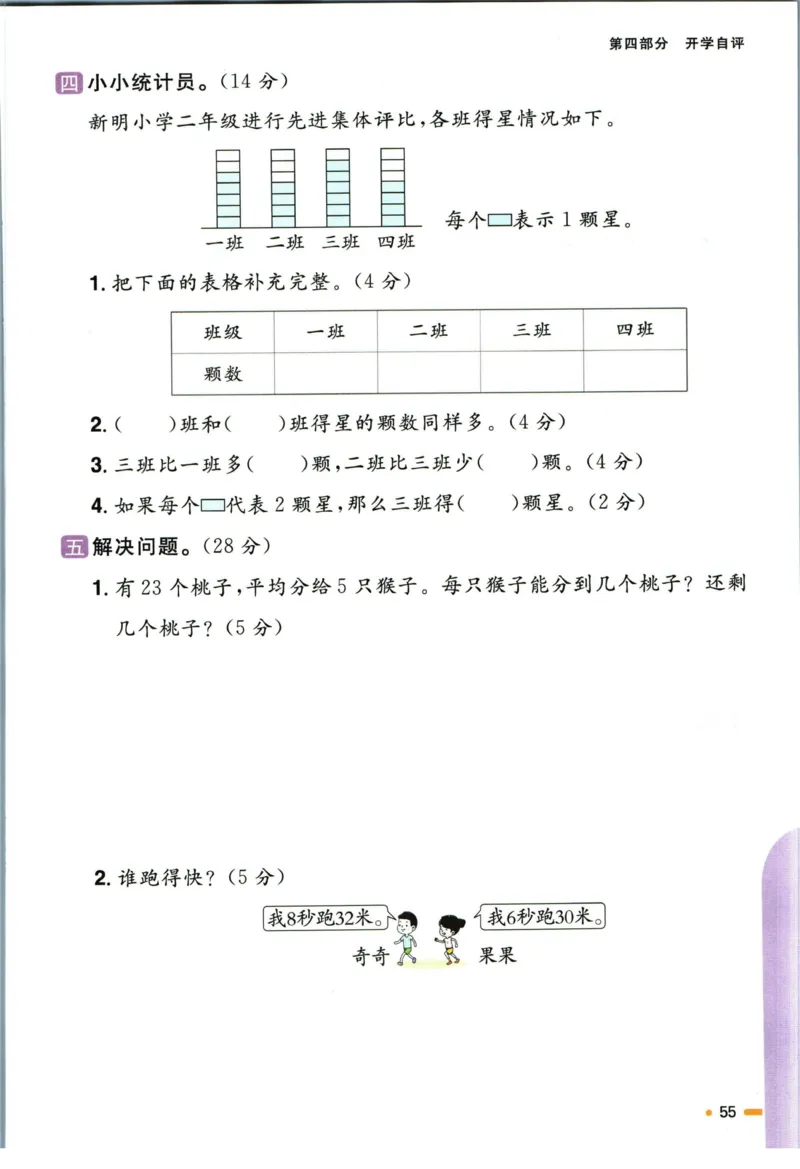 阳光同学暑假衔接二升三数学人教版_三年级上下册资料_小学三年级学习资料-25年更新版_3-12、寒暑假大礼包_暑假
