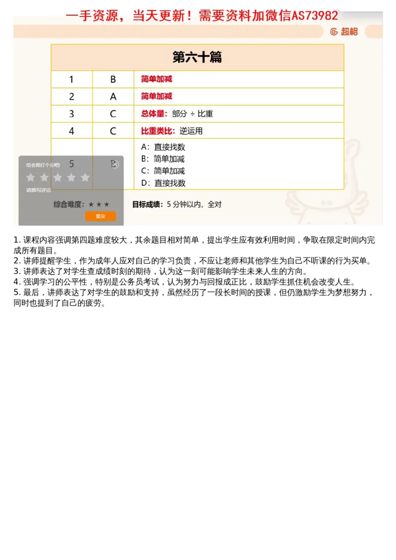 12.套题讲解5_文字解析版_2026考公资料_（05）超格_行测申论2025超格合集(行测&申论&政治理论)_行测申论2025省考超格超大杯刷题课（五合一）_超格五合一文字解析版_资料分析