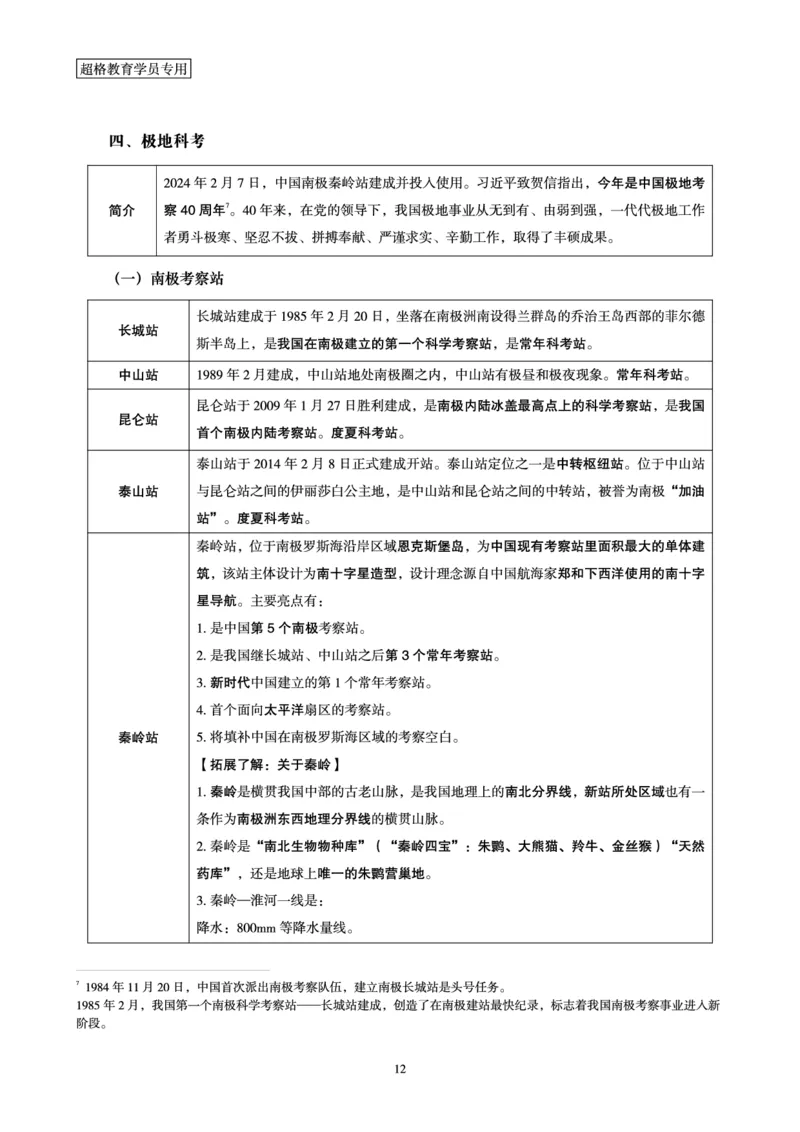 常识判断-科技常识考前点睛_2026考公资料_（05）超格_行测申论2025超格合集(行测&申论&政治理论)_常识2025超格常识判断全家桶（含政治理论冲刺）_04.常识(政治理论)考前冲刺阶段