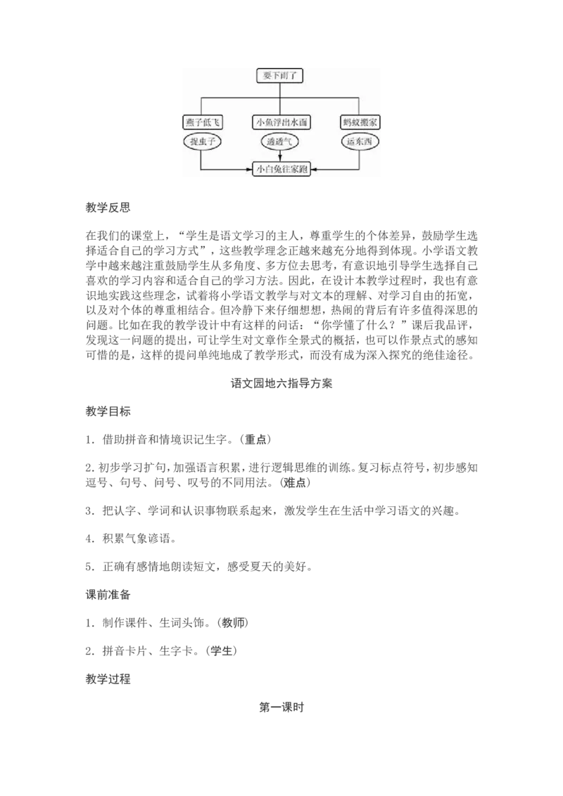 部编新教材语文一年级下册全册教案设计_一年级上下册资料_小学一年级学习资料-25年更新版_1-02、小学一年级语文下册_3-6-2-3、课件、讲义、教案
