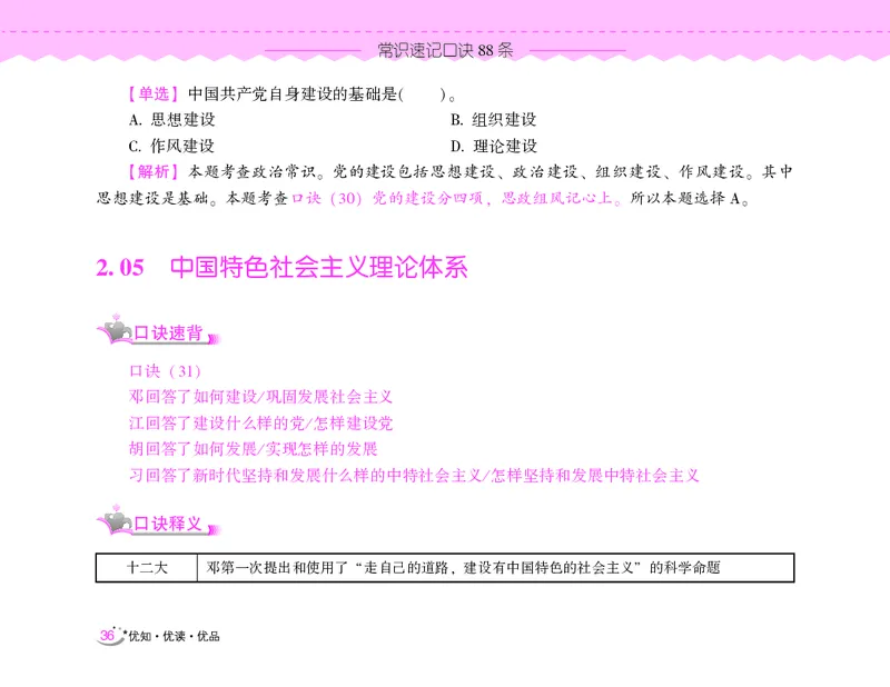 常识速记口诀88条（8.0版）_2026考公资料_（20）李梦娇_7梦娇《常识速记口诀88条8.0版》