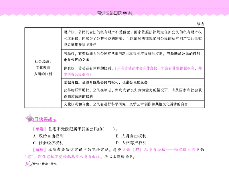 常识速记口诀88条（8.0版）_2026考公资料_（20）李梦娇_7梦娇《常识速记口诀88条8.0版》