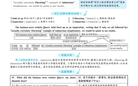 2020.09英语六级仔细阅读解析第2套_六级_六级仔细阅读_旧英语六级仔细阅读_六级仔细阅读真题解析