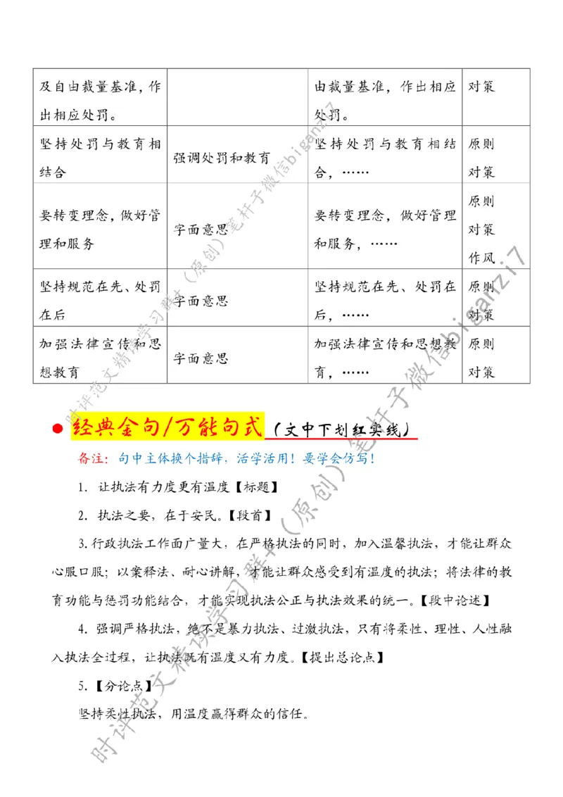 1007---标注白-让执法有力度更有温度_2026考公资料_（57）申论材料_00、笔杆子晨读材料_2024笔杆子晨读_笔杆子10月时政_1007让执法有力度更有温度话题：行政执法