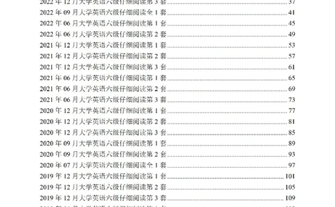 六级仔细阅读真题2015-2023.12_六级_六级仔细阅读