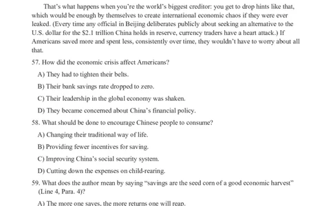 2012年12月英语六级阅读真题(1)_六级_六级仔细阅读_六级阅读（2010-2014）_2012.12六级