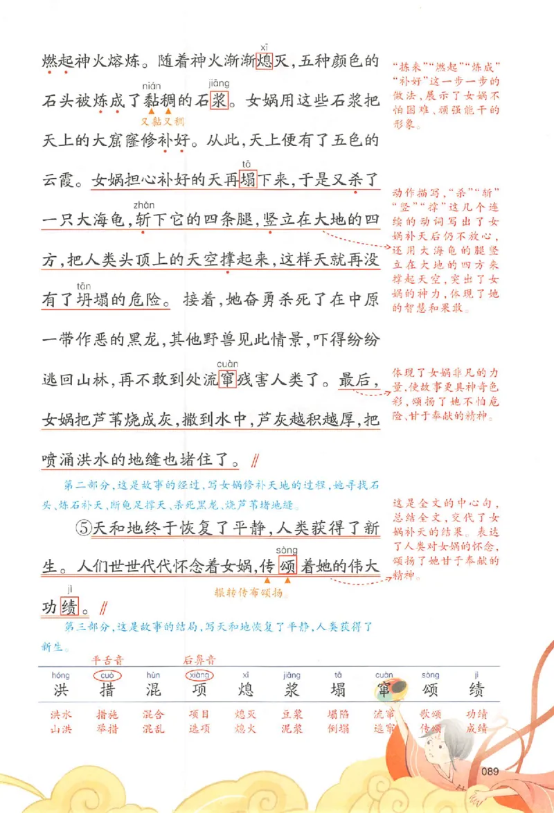 预习笔记四年级_25秋《一本预习笔记》语数外，人教，北师1-6上_25秋《一本预习笔记》语文1-6_四年级预习笔记语文