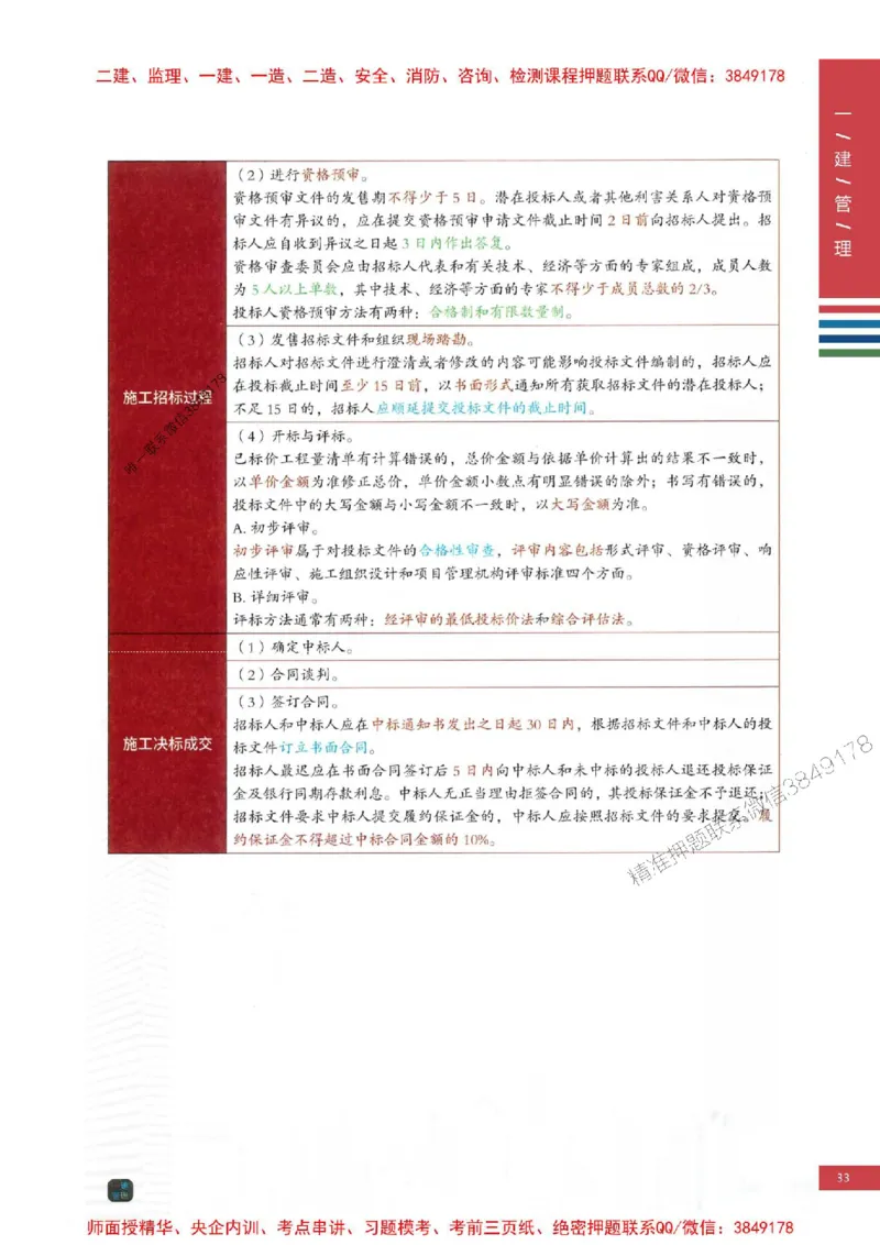 2025年一建-管理-考点大爆料_2026年一级建造师_2026年一建管理_2025年一建管理SVIP_05-考前密训✿央企特训✿机构普押_24-管理《考点大爆料+圈题AB卷》SMR