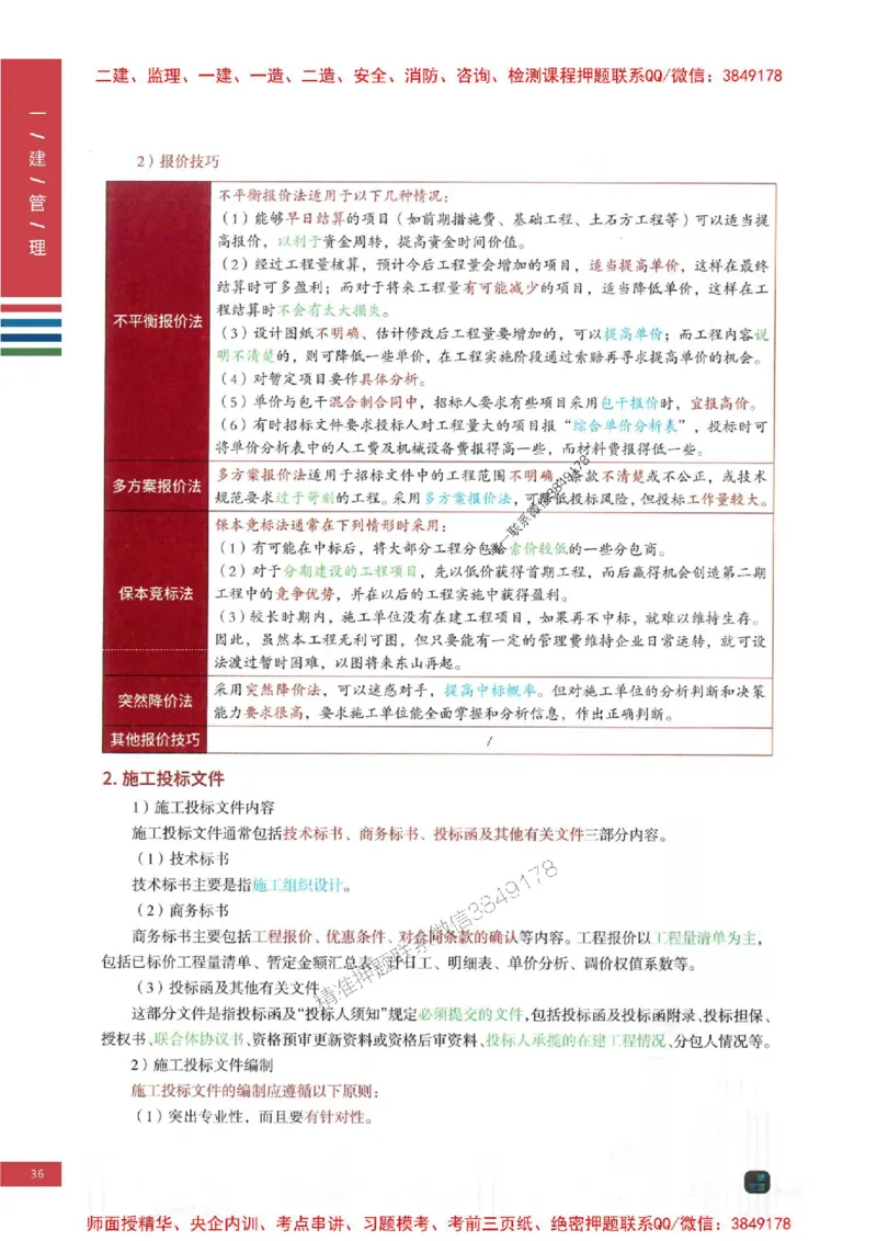 2025年一建-管理-考点大爆料_2026年一级建造师_2026年一建管理_2025年一建管理SVIP_05-考前密训✿央企特训✿机构普押_24-管理《考点大爆料+圈题AB卷》SMR