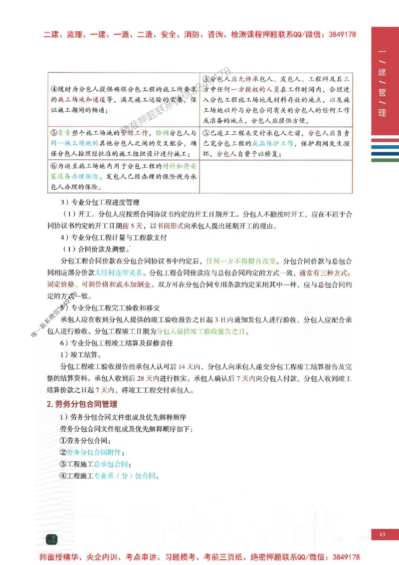 2025年一建-管理-考点大爆料_2026年一级建造师_2026年一建管理_2025年一建管理SVIP_05-考前密训✿央企特训✿机构普押_24-管理《考点大爆料+圈题AB卷》SMR