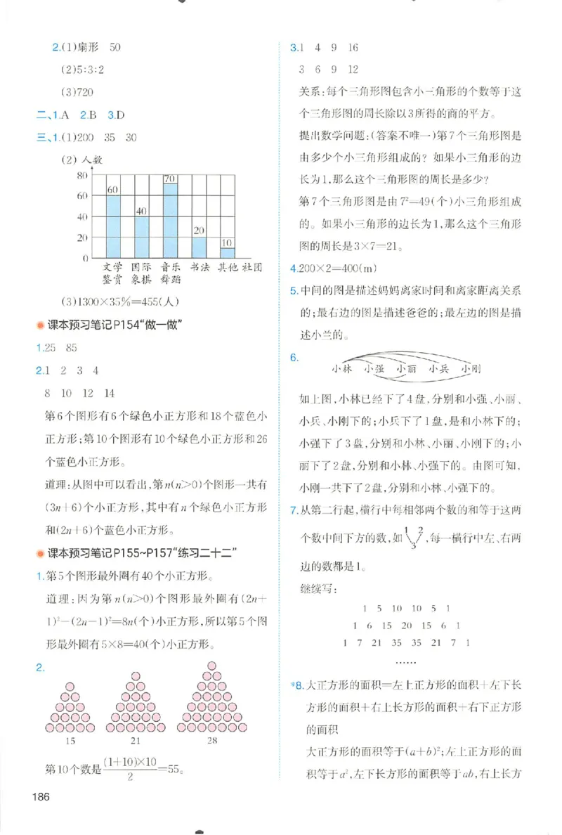 预习笔记数学六年级_25秋《一本预习笔记》语数外，人教，北师1-6上_25秋《一本预习笔记》数学人教版1-6_六年级预习笔记数学人教