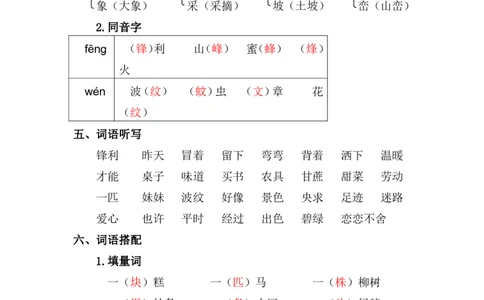资料丨二（下）语文第二单元复习重点_二年级上下册资料_小学二年级学习资料-25年更新版_2-02、小学二年级语文下册_2-2-1、复习、知识点、归纳汇总_资料丨二（下）语文单元复习重点