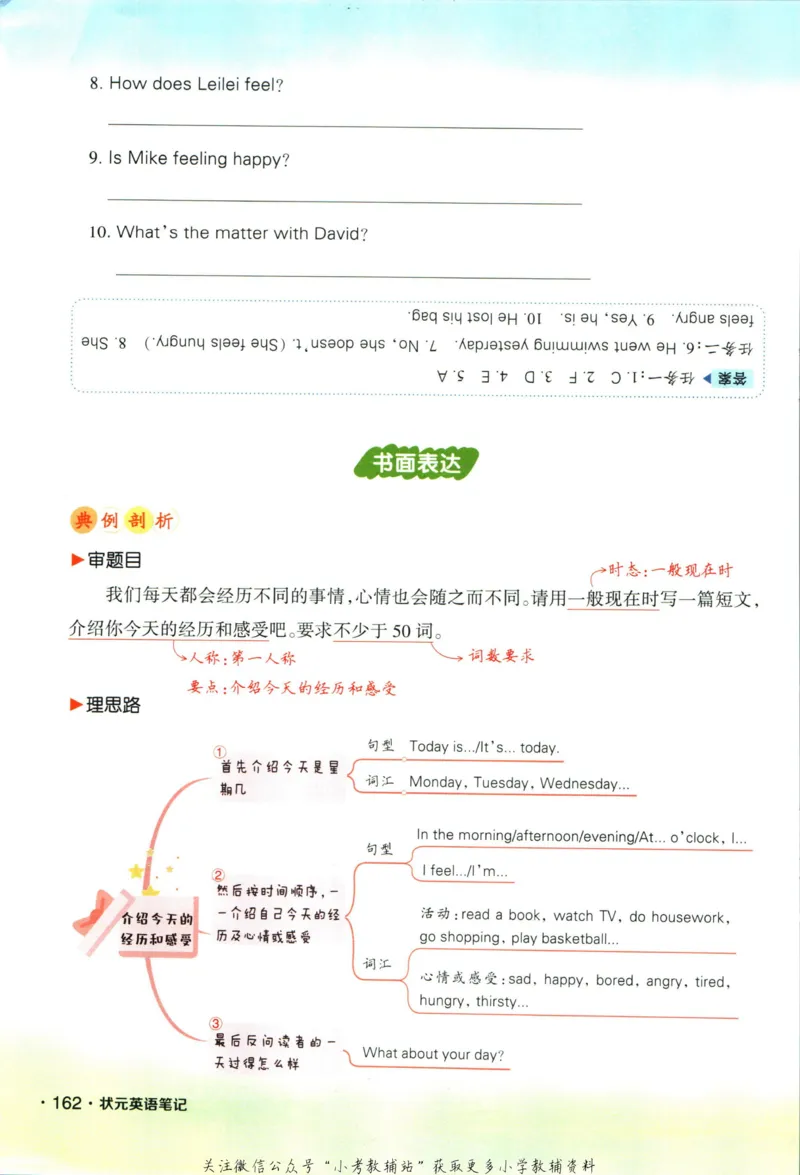 状元英语笔记五年级上册外研版默写本_25秋小学语数英习题试卷_英语_外研版_25秋《状元笔记》英语外研版3起34_《状元笔记》英语外研3起点5上
