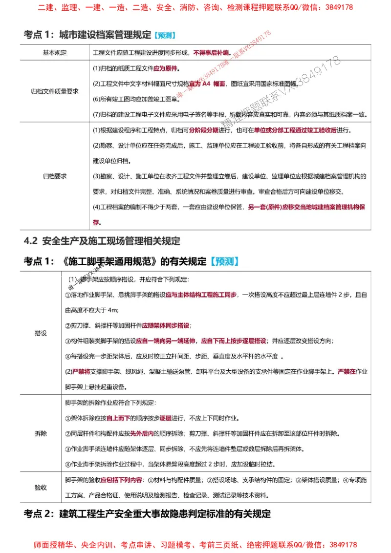 2025一级建造师考试《建筑工程》高频考点攻略_2026年一级建造师_2026年一建建筑_2025年一建建筑SVIP_01-精华文档✿电子教材✿历年真题_58-建筑《高频考点攻略》233推荐