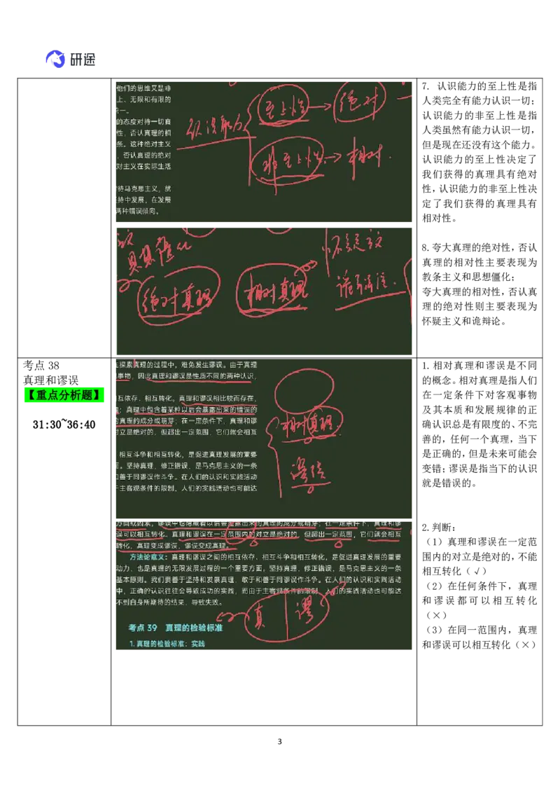 11.马原-11真理-复盘笔记_2026考公资料_（49）政治理论合集_政治理论合集_2025考研政治_01.徐涛曲艺_03.强化阶段_01.马原_笔记