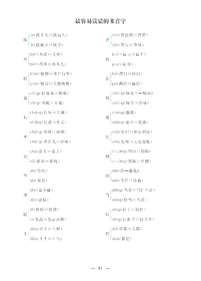 部编版小学三年级上册-语文七彩课堂语文预习卡_三年级上下册资料_小学三年级学习资料-25年更新版_3-01、小学三年级语文上册_3-1-1、复习、知识点、归纳汇总