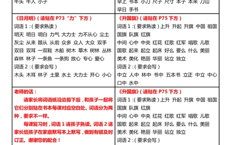 课课贴-一年级上册每课重点书贴每课生字组词认读剪下贴在每课空白处_一年级上下册资料_小学一年级学习资料-25年更新版_1-01、小学一年级语文上册_01、知识汇总_课课贴