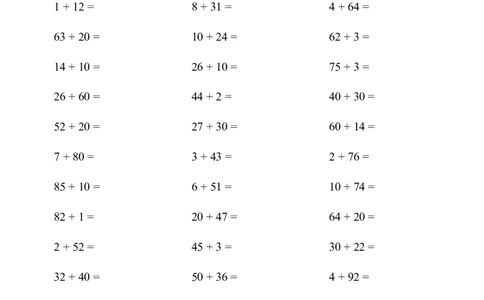 （两位数加一位数和整十数(不进位)）1500题_小学数学口算竖式脱式计算应用题一二三四五六年级上下册电_小学数学口算题库电子版（1-6）_小学数学口算一年级_口算1年级下册17000题