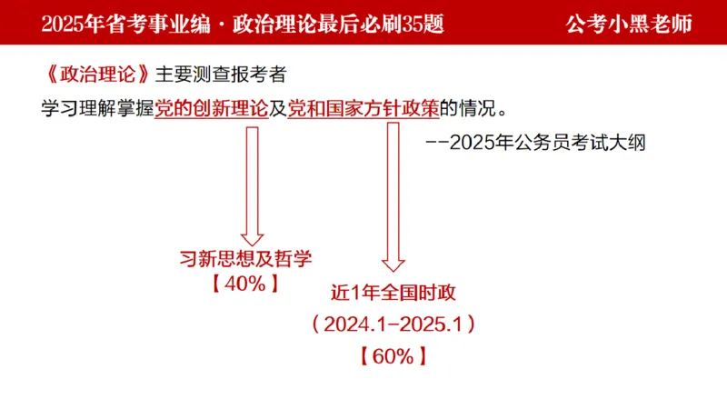 小黑政治理论预测35题_2026考公资料_（11）小黑（离职去上岸村了）_公基时政政治理论小黑合集（2024+2025）_2025小黑资料合集_政治理论2025省考小黑政治理论+常识判断冲刺班