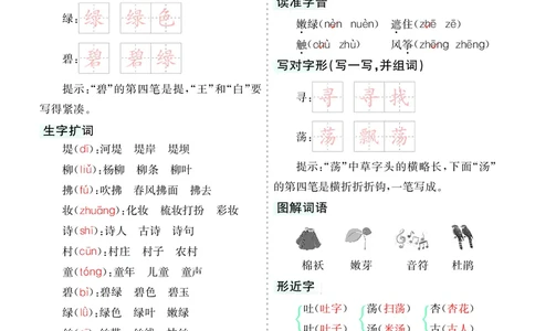 第1单元核心考点清单_二年级上下册资料_小学二年级学习资料-25年更新版_2-02、小学二年级语文下册_2-2-1、复习、知识点、归纳汇总_语文2年级1-8单元考核清单