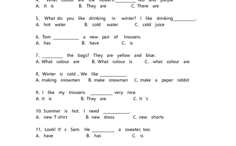 沪教版二年级英语下册第二学期复习题_二年级上下册资料_小学二年级学习资料-25年更新版_2-06、小学二年级英语下册_2-6-1、知识点、测试卷、电子书_沪教版