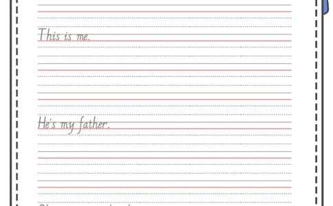 牛津上海版试用本一起点-一年级上册-Module2句型描红_一年级上下册资料_小学一年级学习资料-25年更新版_1-05、小学一年级英语上册_上海版_2024新上海一年级新教材开学加油包