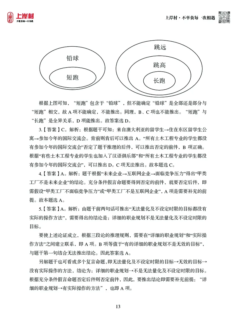 技巧理论练习8：形式逻辑_2026考公资料_（28）上岸村合集（司马、章晓铭、王永恒、天晓、忠政、丁旭等）_2026年上岸村国省考行测申论一卡通_课后练习题_02.判断推理