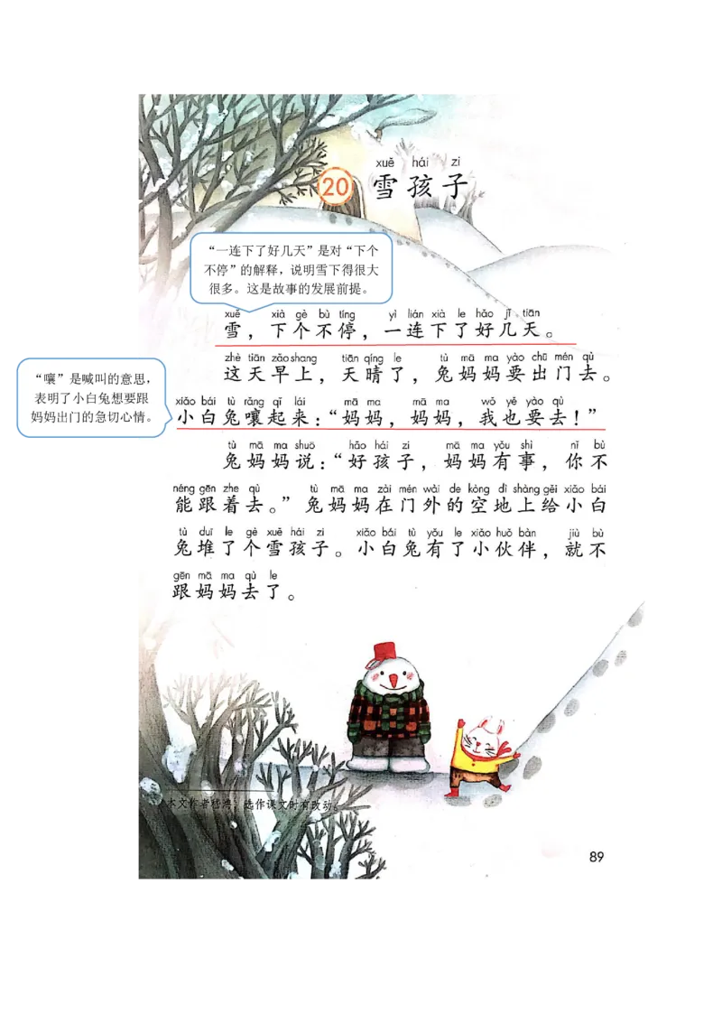 部编版二（上）全册课堂笔记_二年级上下册资料_小学二年级学习资料-25年更新版_2-01、小学二年级语文上册_2-1-1、复习、知识点、归纳汇总_语文二（上）课堂笔记